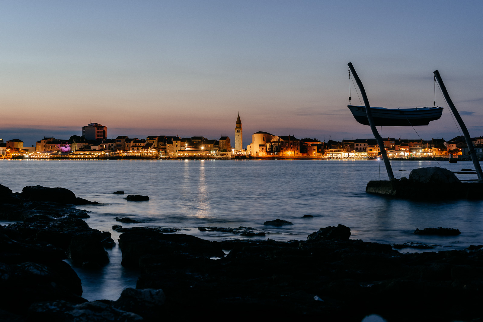 Umag bei Nacht