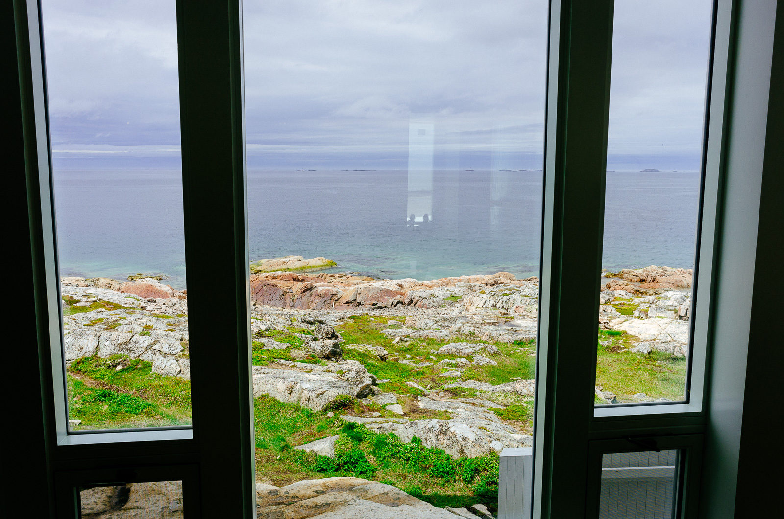 Blick aus dem Fogo Island Inn